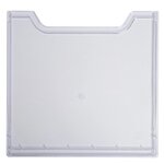 Plaque De Recouvrement Verticale A4 - Cristal - Exacompta
