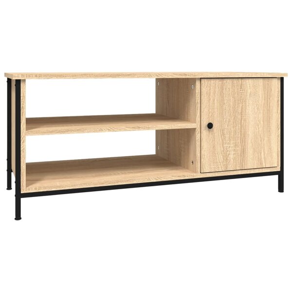 vidaXL Meuble TV chêne sonoma 100x40x45 cm bois d'ingénierie