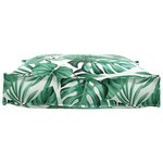 Coussin de Palette vidaXL pour Siège Motif Feuille 70x70x12 cm Tissu Oxford