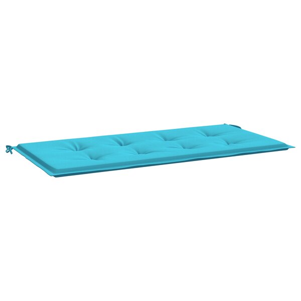 vidaXL Coussin de Banc de Jardin Turquoise 100x50x4 cm Tissu Oxford