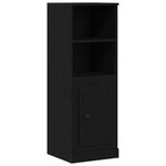 Buffet vidaXL en Chêne Noir 132x35 5x103 5 cm en Bois d'Ingénierie