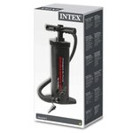 INTEX Pompe à main à haut débit Double Quick III 37 cm Noir