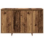 vidaXL Buffet marron Bois ancien Bois 120 x 41 x 75 cm Buffet