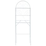 vidaXL Étagère de toilette Blanc 60x33x174 cm