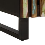 vidaXL Table basse 80x51x40 cm bois massif d'acacia