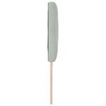 vidaXL Tête de lit LED Gris Clair Set de 2 Gris clair Tissu  Bois 200 cm