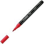 Marqueur pointe fine FREE acrylic T100 rouge x 5 STABILO