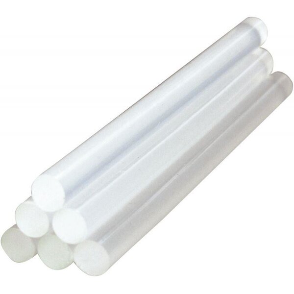 OCOLOR Sachet de 25 bâtons de colle opaque classique pour pistolet, diamètre 7 mm, longueur 10 cm