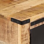 vidaXL Table console 100x35x75 cm bois de manguier massif