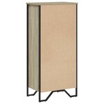 vidaXL Bibliothèque chêne sonoma 50x31x106 cm bois d'ingénierie