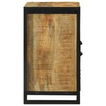 vidaXL Meuble sous lavabo 55x35x60 cm Bois massif en manguier brut
