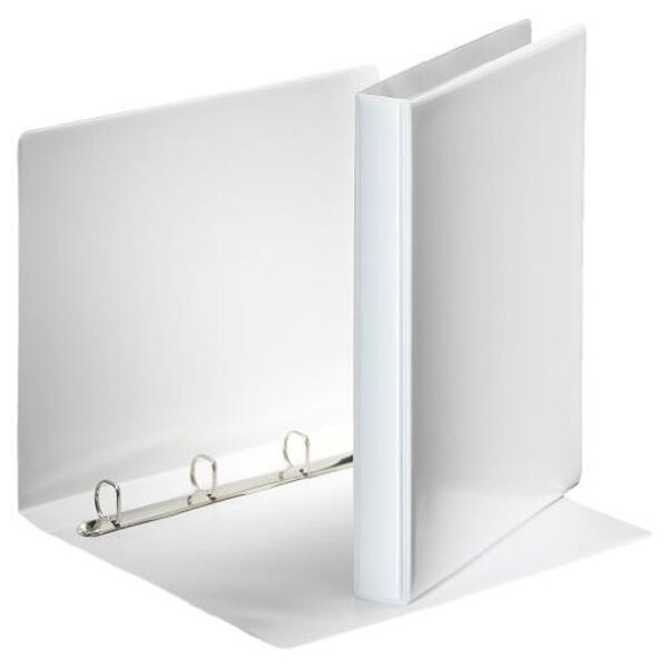 Classeur 4 anneaux 20 mm personnalisable A4 Dos 35 mm Blanc ESSELTE