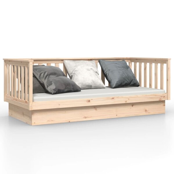 vidaXL Lit de jour 100x200 cm bois de pin massif