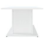 vidaXL Table basse blanc 102x55 5x40 cm bois d'ingénierie