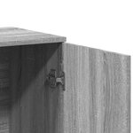 vidaXL Buffets 3 Pièces Sonoma gris Bois d'ingénierie