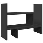 Organisateur armoire de bureau 38 5 x 17 x 39 cm bois d'ingénierie Black 02_0043558