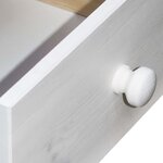 vidaXL Table de chevet 41x30x42 cm Bois de pin solide