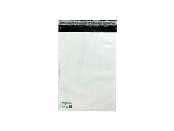 50 Enveloppes plastique opaques 80 microns N°2 - 245x325mm
