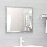 vidaXL Ensemble de meubles de salle de bain gris béton bois ingénierie