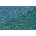 PAPERTREE EVA Lot de 5 Enveloppes cadeau 19x10cm Bleu