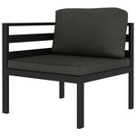 Salon de jardin meuble d'extérieur ensemble de mobilier 11 pièces avec coussins aluminium anthracite 02_0015283