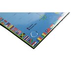 Sous-main Rigide Pvc Monde - 37 5x57 5 Cm - Visuel - X 10 - Exacompta