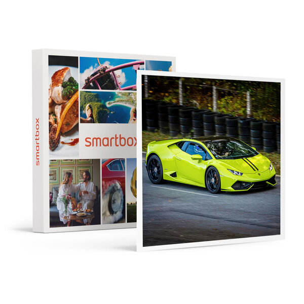 SMARTBOX - Coffret Cadeau Stage de pilotage : 5 tours sur le circuit du Roussillon en Lamborghini Huracan -  Sport & Aventure
