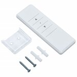 vidaXL Auvent automatique capteur de vent/LED 400x350cm Jaune et blanc