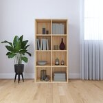 vidaXL Bibliothèque/Buffet Chêne sonoma 66x30x130 cm Bois d’ingénierie