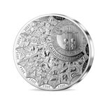 Année du lapin - monnaie de 20€ argent haut relief - qualité be millésime 2023