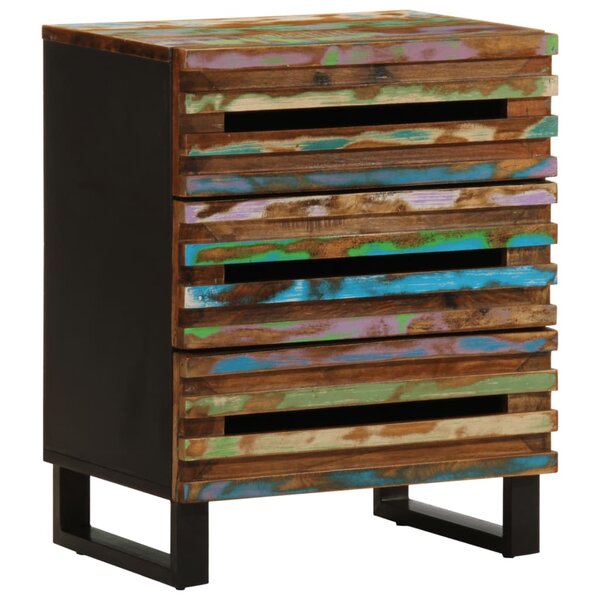 vidaXL Table de chevet 50x34x62 cm bois d'acacia solide
