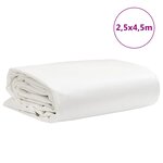 vidaXL Bâche bleu 2 5x4 5 m 650 g/m²