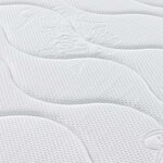 vidaXL Matelas à ressorts bonnell moyen 180x200 cm