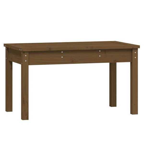 vidaXL Banc de jardin marron miel 80x44x45 cm bois de pin massif