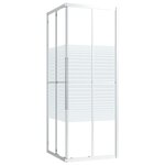 vidaXL Cabine de douche ESG 70x70x180 cm
