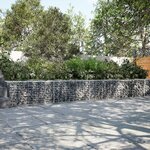vidaXL Panier gabion avec couvercle 800x50x50 cm fer galvanisé