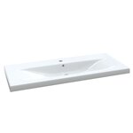 vidaXL Ensemble de meubles de salle de bain 3 Pièces Gris béton
