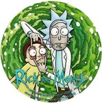 Pièce de monnaie en Argent 5 Dollars g 62.2 (2 oz) Millésime 2023 RICK AND MORTY