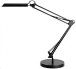 Lampe de bureau LED SWINGO, noir UNILUX