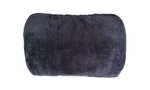 Grand plaid uni 200 x 220 cm - Noir