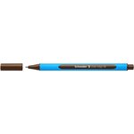 Stylo à bille slider edge pte extra large marron x 10 schneider