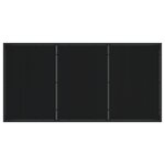 vidaXL Set de jardin 7 pièces Gris Résine Poly