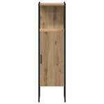 vidaXL Ensemble de meubles de salle de bain de 4 pièces en chêne artisanal