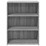 vidaXL Buffet sonoma gris 70x41x93 cm bois d'ingénierie