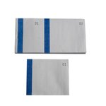 Bloc Vendeur À Bande Couleur 100 Feuillets Double Numérotage - Format 6  6x13 5 Cm - Couleurs Assorties - X 50 - Exacompta