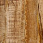 vidaXL Table basse 35x35x45 cm bois de manguier solide et fer