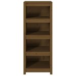 vidaXL Bibliothèque Marron miel 50x35x125 5 cm Bois de pin massif