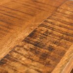 vidaXL Table gigogne 3 Pièces Bois massif de manguier