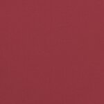 vidaXL Coussins de banc de jardin lot de 2 rouge bordeaux tissu Oxford