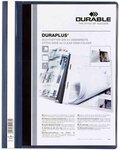 Chemise à lamelles DURAPLUS Format A4 Bleu foncé DURABLE